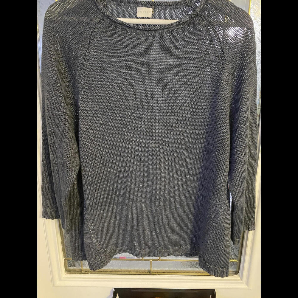 POETRY LINEN KNITWEAR SWEATER Size 12